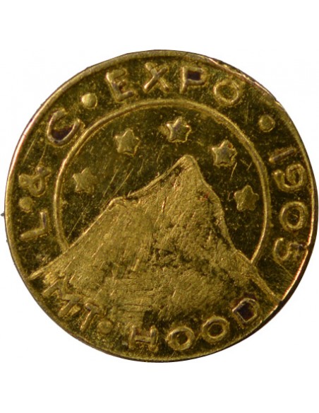 USA, OREGON GOLD - 1/4 DOLLAR OR 1905