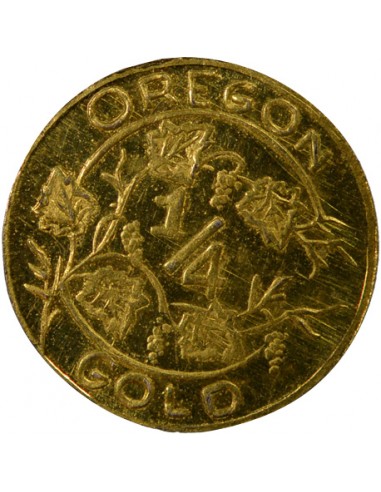 USA, OREGON GOLD - 1/4 DOLLAR OR 1905