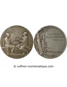 MARIAGE, OSCAR ROTY - MEDAILLE ARGENT 1912
