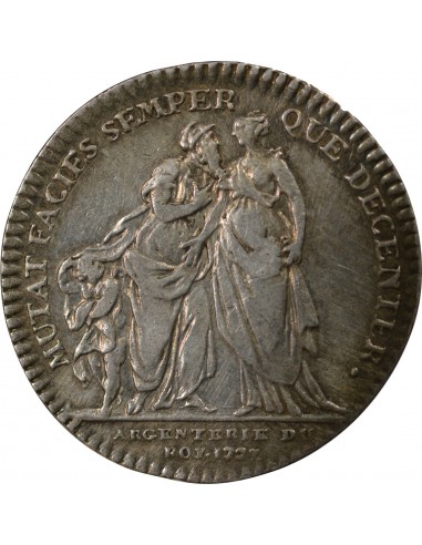 Louis XV 1 jeton Argent 1727