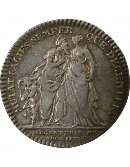 Louis XV Jeton Argent 1727