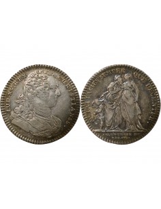 Louis XV 1 jeton Argent 1727 2