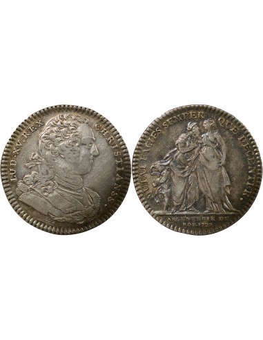 Louis XV 1 jeton Argent 1727