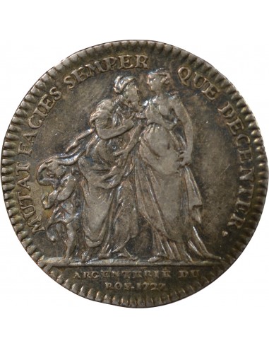 Louis XV 1 jeton Argent 1727