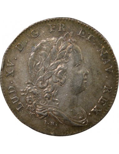 Louis XV 1 jeton Argent 1717 Dinan