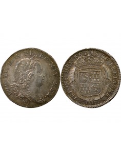 Louis XV 1 jeton Argent 1717 Dinan 2