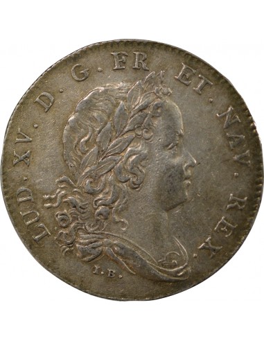 Louis XV 1 jeton Argent 1717 Dinan