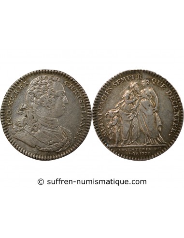 Louis XV 1 jeton Argent 1727
