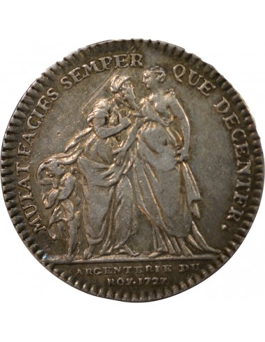 Louis XV 1 jeton Argent 1727