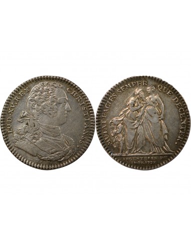 Louis XV 1 jeton Argent 1727