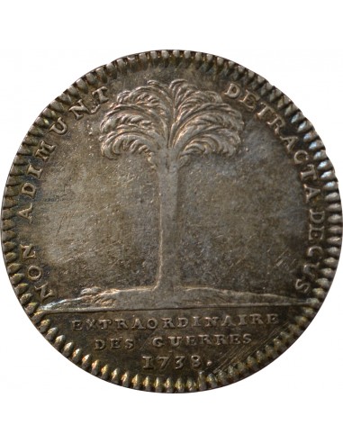 Louis XV Extraordinaire Des Guerres, Louis XV - Jeton Argent 1738 1 jeton Argent 1738
