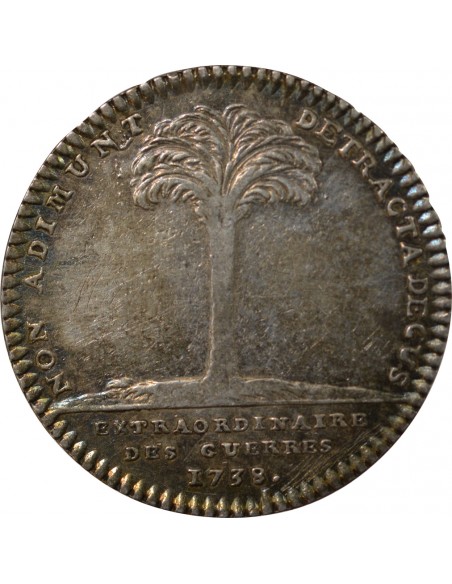 Louis XV Extraordinaire Des Guerres, Louis XV - Jeton Argent 1738 1 jeton Argent 1738
