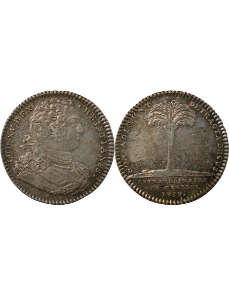 Louis XV 1 jeton Argent 1738