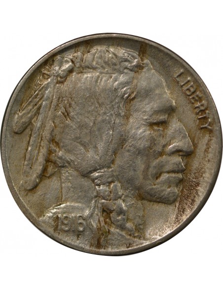 USA 5 Cents Cupronickel 1916 Philadelphie