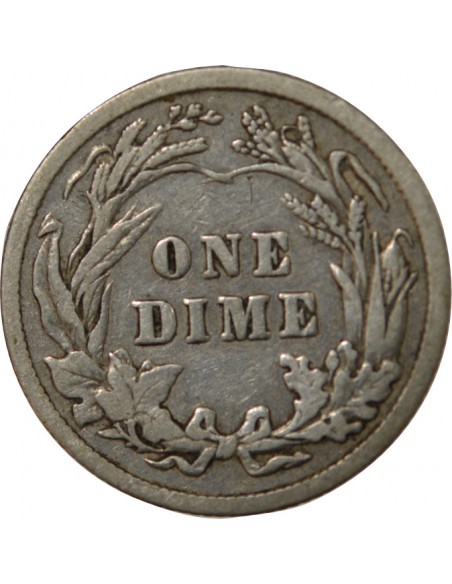 USA 10 cents Argent 1909 Philadelphie