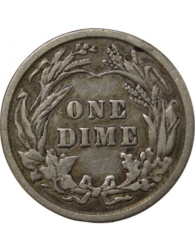 USA 10 Cents Argent 1902 Philadelphie