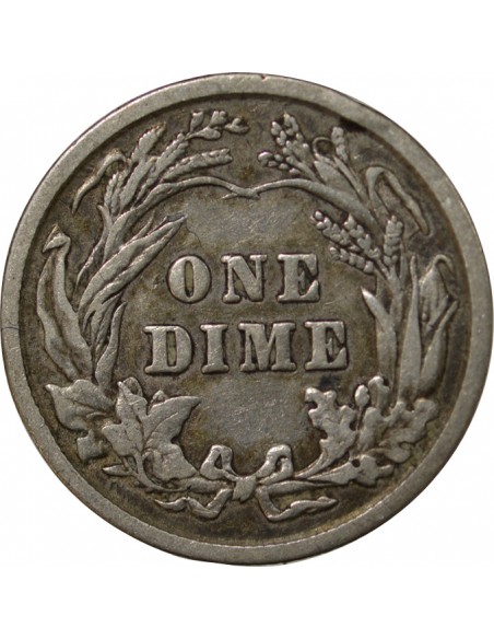 USA 10 Cents Argent 1902 Philadelphie