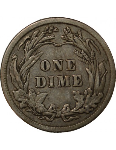 USA 10 Cents Argent 1913 Philadelphie