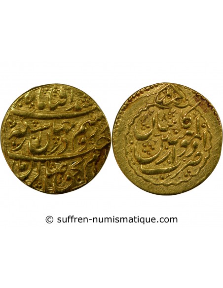 Iran Karim Khan Zand 1/4 mohur Or 1178 AH (1764-1765) Kashan