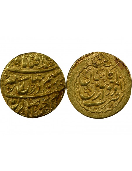 Iran Karim Khan Zand 1/4 mohur Or 1178 AH (1764-1765) Kashan