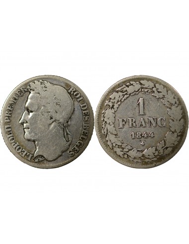 BELGIQUE, LEOPOLD Ier - FRANC ARGENT 1844