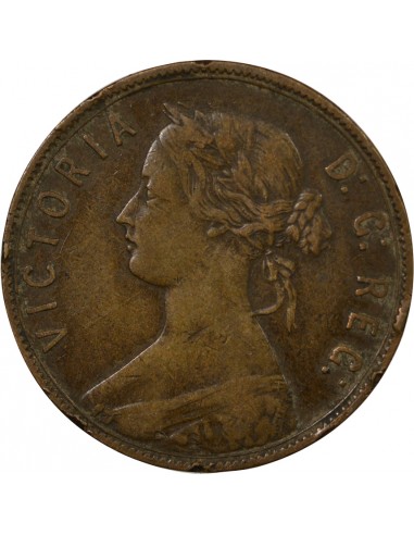Canada Victoria, Reine 5 Cents Bronze 1885 Londres