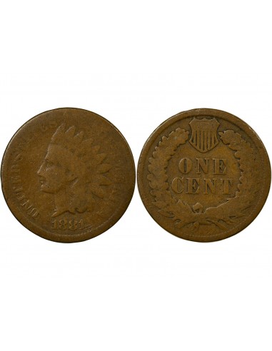 ETATS UNIS - 1 CENT "Indian Head" 1881 PHILADELPHIE