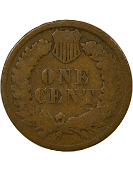 ETATS UNIS - 1 CENT "Indian Head" 1881 PHILADELPHIE