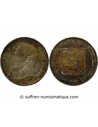 VENEZUELA - 5 CENTAVOS 1874 A PARIS