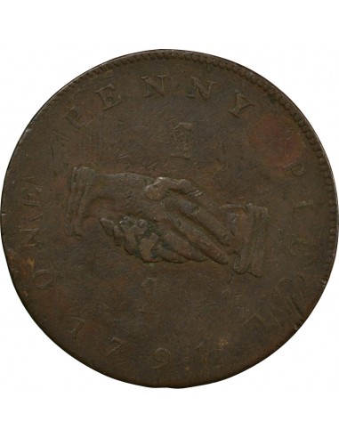 Sierra Leone Penny Cuivre 1791 Londres