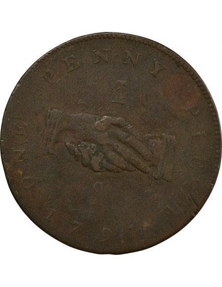 Sierra Leone 1 penny Cuivre 1791 Londres