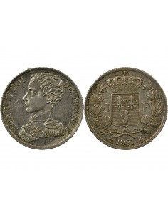 HENRI V - 1 FRANC ARGENT 1831 2