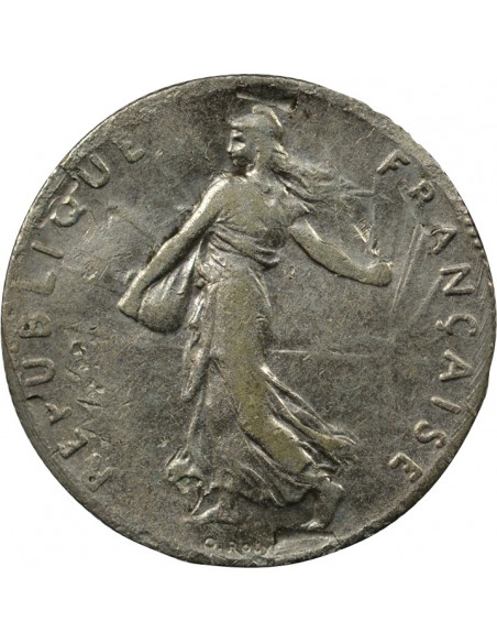 50 centimes Argent 1897 A Paris