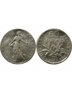 50 Centimes Argent 1897 A Paris 2