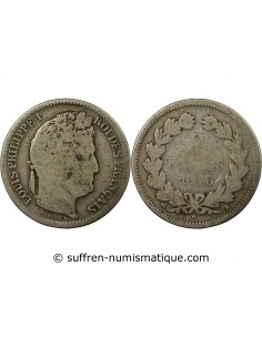 LOUIS PHILIPPE﻿ - 2 FRANCS ARGENT 1840 B ROUEN