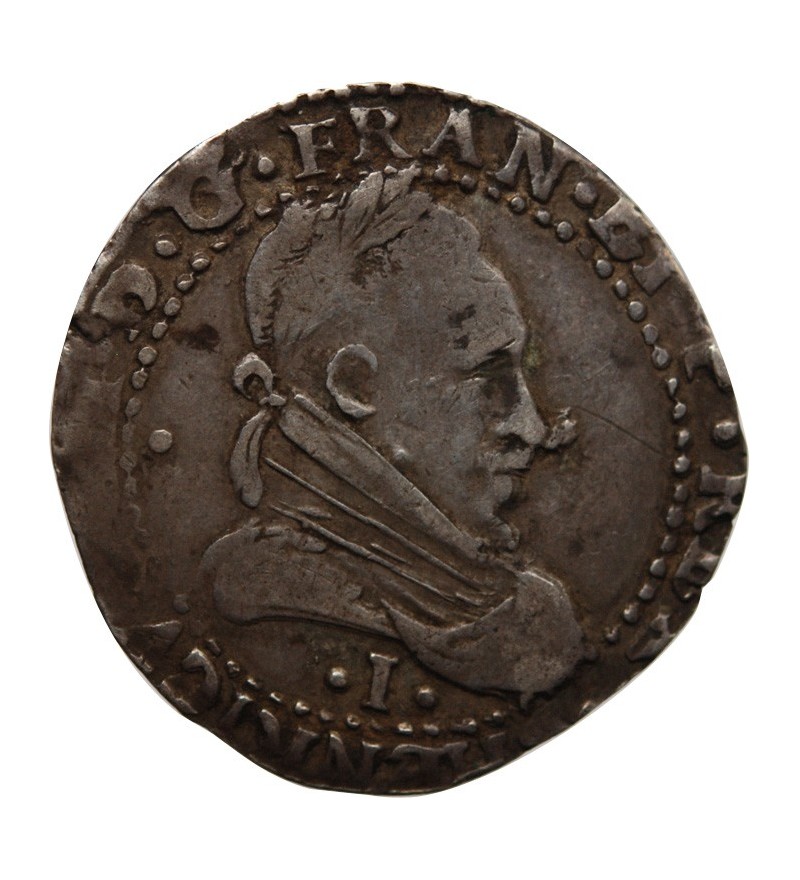 HENRI III - 1/2 FRANC ARGENT 1588 I LIMOGES