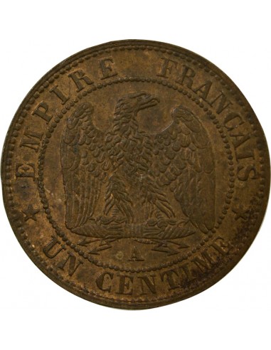 Napoléon III 1 centime Bronze 1862 A Paris