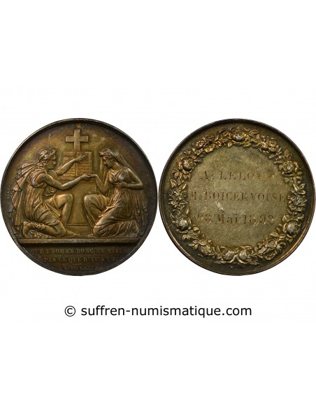 Médaille Argent 1892