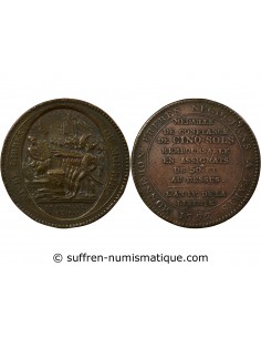 5 sols Cuivre 1792 Birmingham