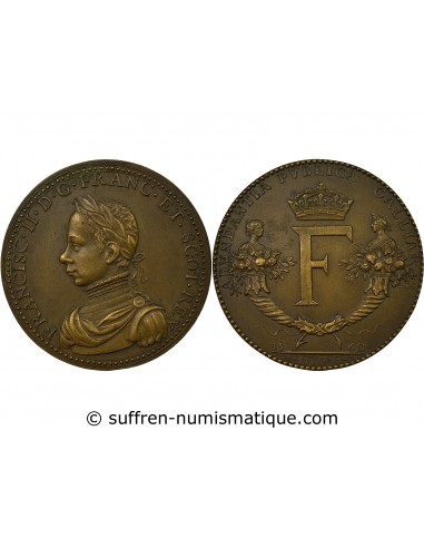 François II 1 médaille Bronze 1560