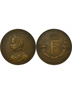François II 1 médaille Bronze 1560 2