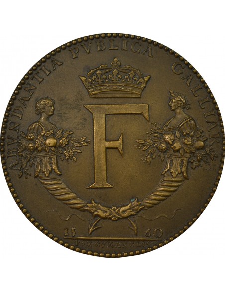 François II Médaille Bronze 1560
