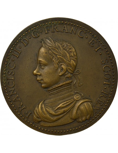François II 1 médaille Bronze 1560