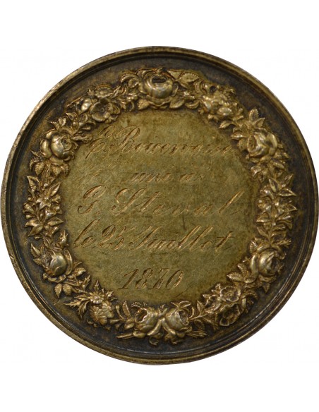 1 médaille Argent 1867