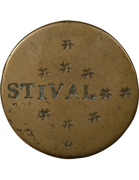 LOUIS XVI, CONSTITUTION - 2 SOLS AU FAISCEAU 1793 BB STRASBOURG