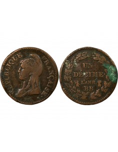 DUPRE - DECIME L'AN 8 BB STRASBOURG 2