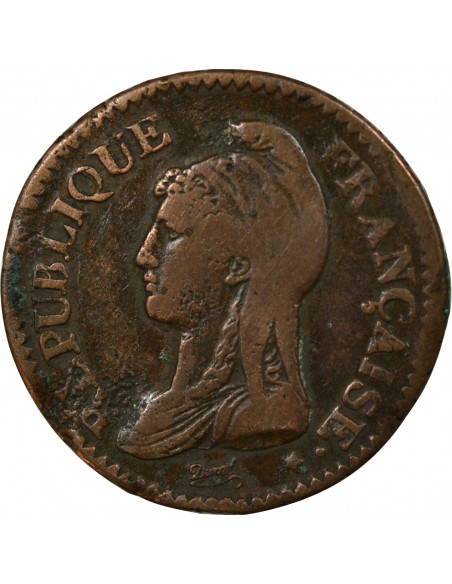 DUPRE - DECIME L'AN 8 BB STRASBOURG