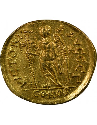 Rome Empire Zénon 1 solidus Or 476-491 Constantinople