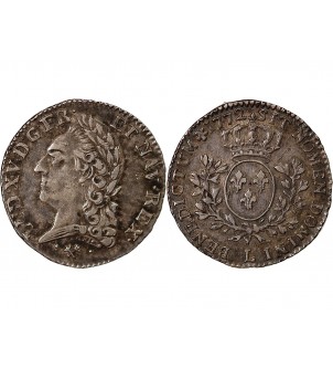 Louis XV 01-mai ecu Argent 1772 L Bayonne 2