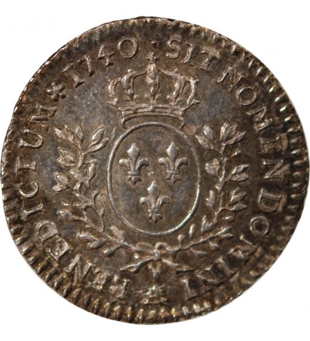 Louis XV janv-20 ecu Argent 1740 A Paris